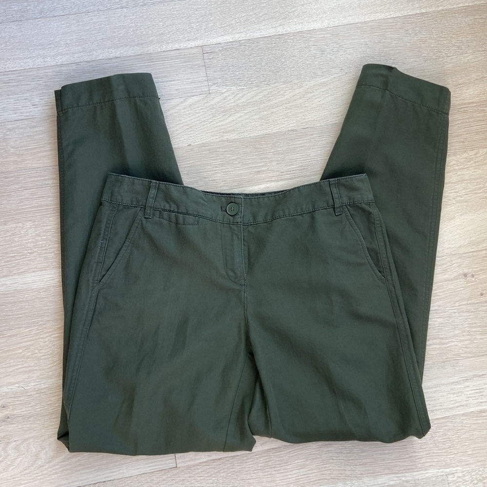 LOFT Linen Blend Chino Pant